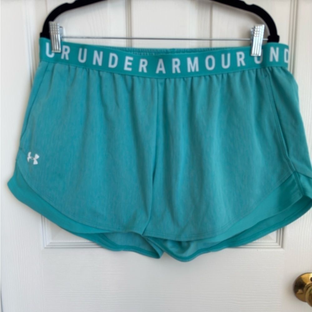 Women's Under Armour Heat Gear Play Up 3.0 Active Shorts Size XXL - Picture 3 of 9
